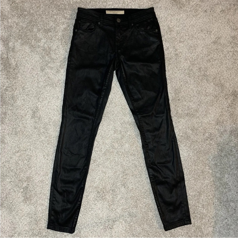 BURBERRY BRIT womens skinny low rise pant